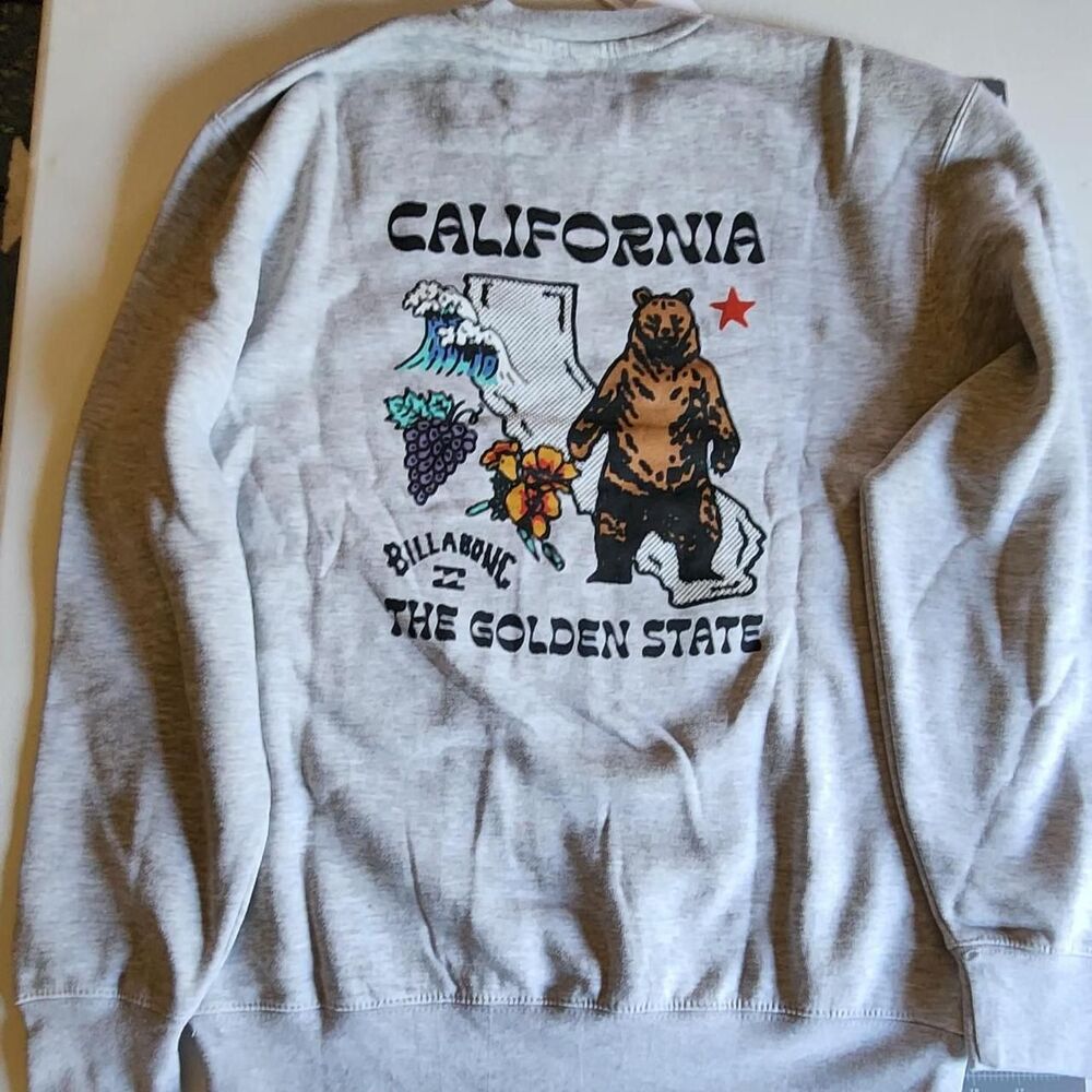 Billabong Women's Grey Sweatshirt